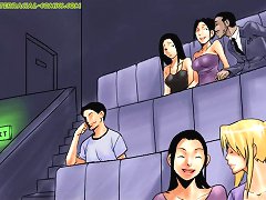 On this interracial sexy cartoons black guy pickup two asian chicks