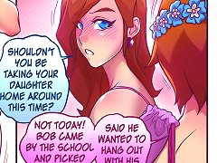 Shouldn't you be taking your daughter to ass comics around this time?