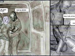 Caught by some interracial porn toons blackie on the road and pounded heavily in his mini-van