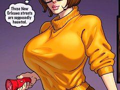 Velma porn. John Persons interracial sex fantasy with Velma Dinkley