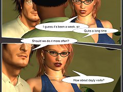 White witches give their bodies to be rammed by interracial toon porn womanizers on their own