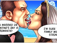 So romantic xxx sex game with nice whore getting married on Valentine's day