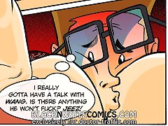 I really gotta have a talk with Wang! Is there any big boobs cartoon woman he won't fuck?