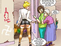 Slut teacher in da school comics porn