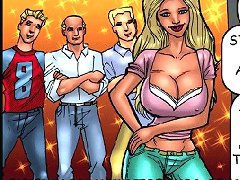 Are you ready to become a real woman on interracial cartoon sex? Now you promised to go slow