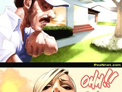 Interracial cartoon. White males don't know nothing concerning pussy. Just a ebony magicstick can provide what you actually need